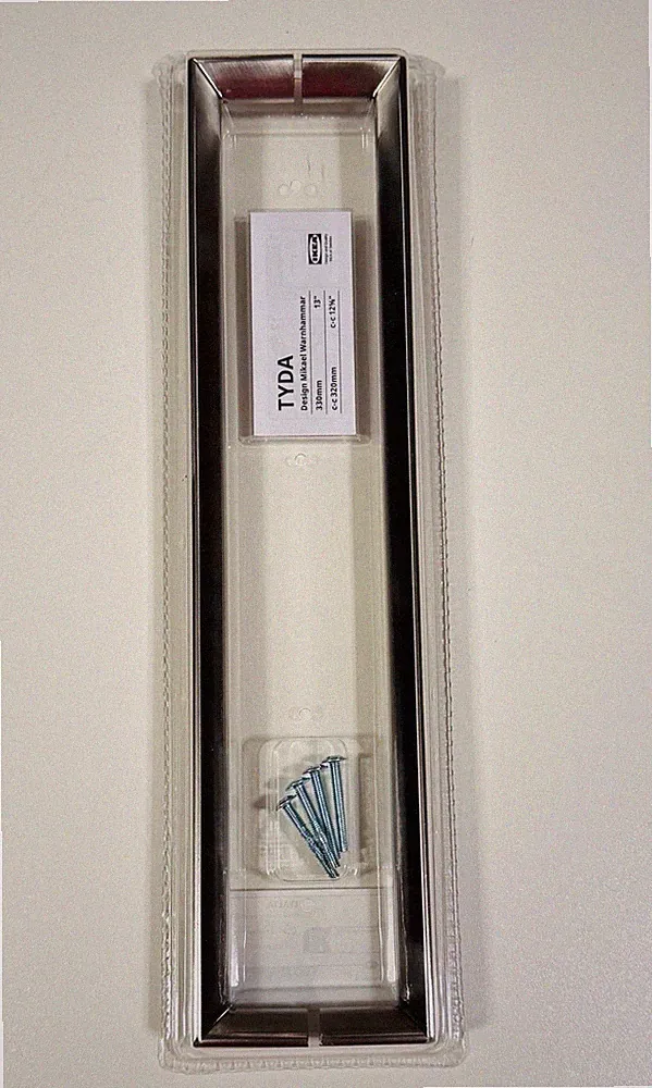 IKEA Tyda Möbelgriffe Griff Griffe 330 mm ‪Silber 501.139.19 Edelstahl Neu OVP