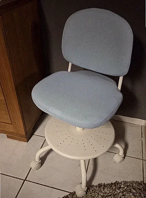 IKEA VIMUND Kinder-Schreibtischstuhl Türkis
