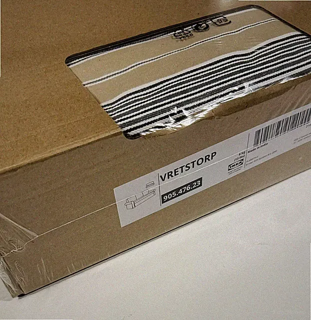 IKEA Vretstorp Bezug für 3-er Bettsofa Karlshov beige bunt 905.476.23 NEU cover