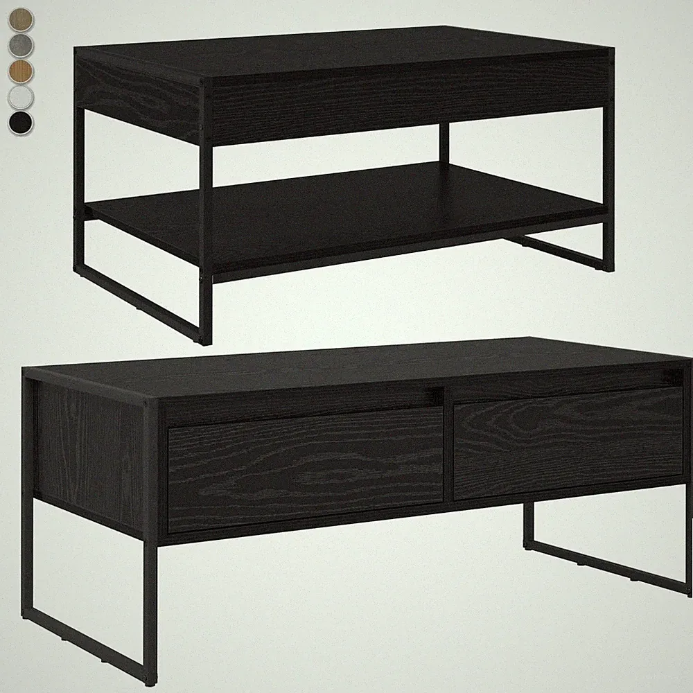 Industrie Design Couchtisch Wohnzimmertisch Kaffeetisch Wohnzimmer Beistelltisch