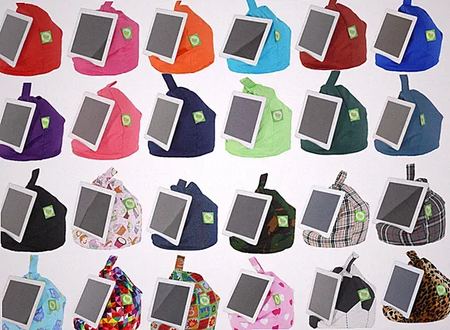 iPad, Buch, Tablet & eBook Reader Kissen Sitzsack Kissen Ständer von Bean Lazy