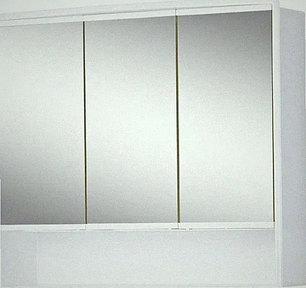 Jokey Spiegelschrank Bad Lymo weiss, 3-türig Badmöbel Bad Hängeschrank