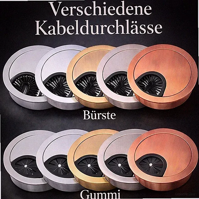 Kabeldurchlass Ø60 & 80mm Kabeldose Metall Auslass Kabeldose Kabeldurchführung