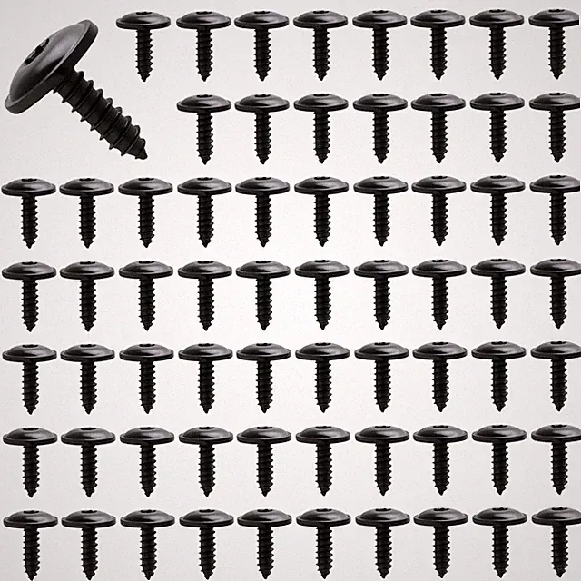 Karosserieschrauben Set M5x16mm Edelstahl für Auto Möbel 50 Stück