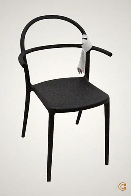 Kartell Generic C Stuhl Esszimmerstuhl Lehnstuhl Küchenstuhl - Sehr Gut