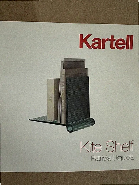 Kartell Kite Shelf 2 Stk. im Paket Transparent