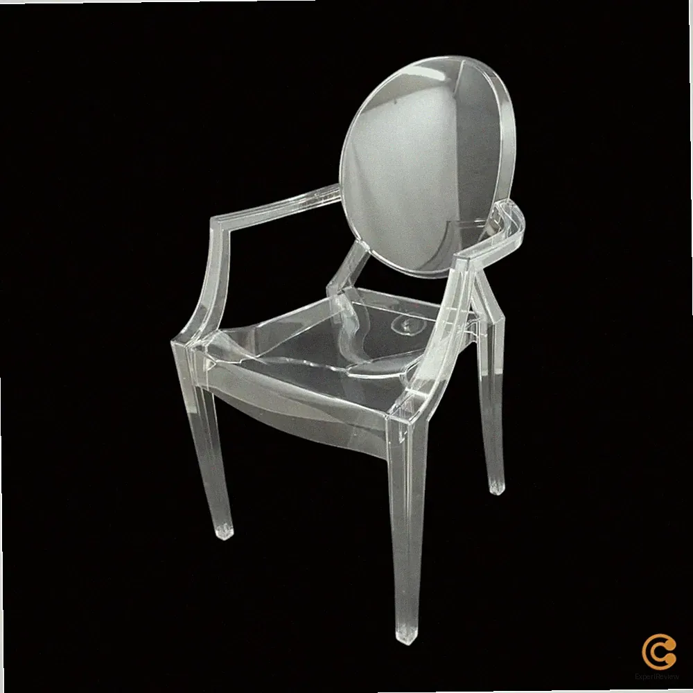 Kartell Stuhl Kunststoffstuhl Sitzgelegenheit Louis Ghost glasklar - Sehr Gut