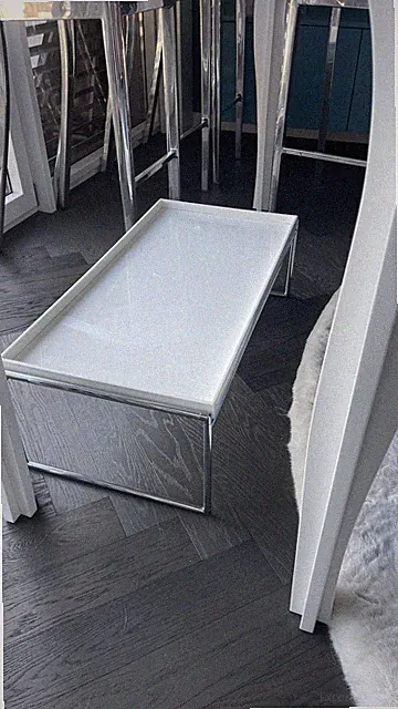 Kartell Trays Couchtisch weiß 80x40 Top Zustand!