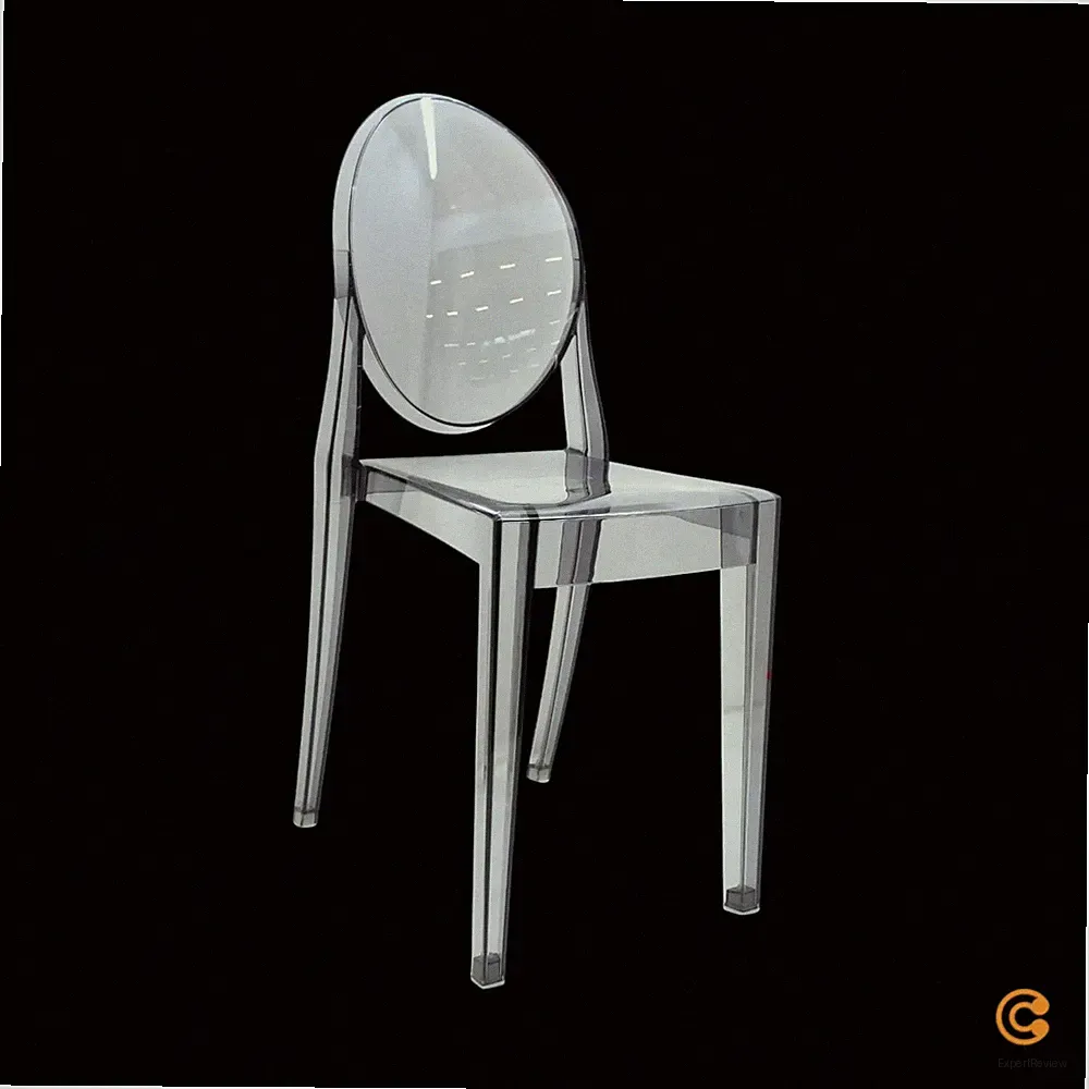 Kartell Victoria Stuhl Designerstuhl Lehnstuhl Küchenstuhl Esszimmer transparent