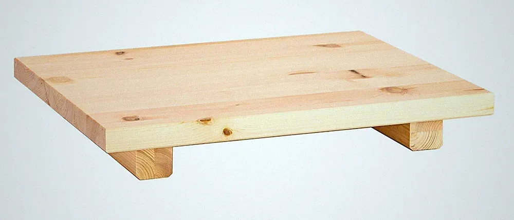 KARUP DESIGN Nachttisch Dock 2er Set beige Kiefer klar minimalistisch