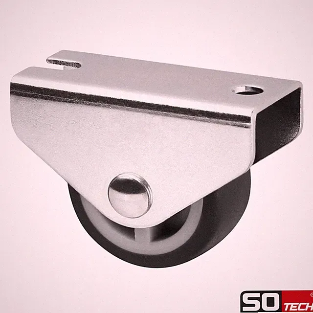 Kastenrolle TRIER / PASSAU Ø 25 30 40 50 mm Möbelrolle Mini Laufrolle von SOTECH