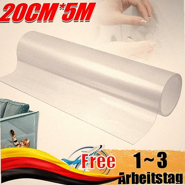 Katzen Anti Kratz Tape 20cm*5m Kratzschutz Sofa Trainings Klebeband Möbelschutz