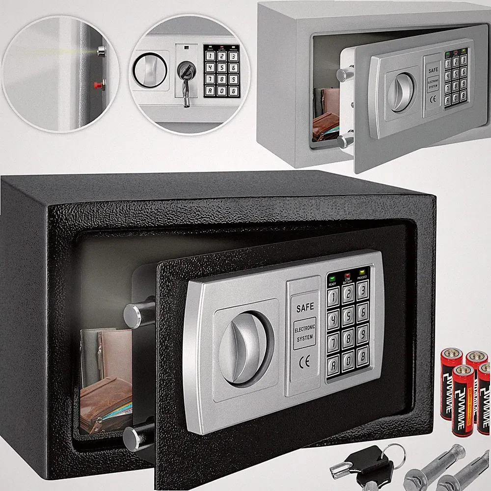 KESSER® Tresor Safe Elektronischer Möbeltresor 31x20x20cm Wandtresor Geldschrank