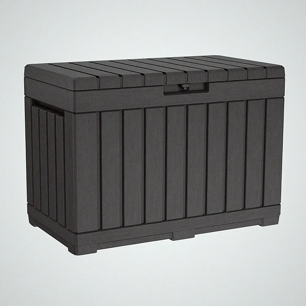 Keter Aufbewahrungsbox "Kentwood 50G", 190 L, Gartenbox Kissenbox Poolbox Kiste