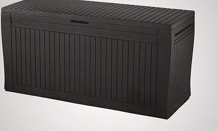 KETER COMFY GARTENBOX 270L AUFBEWAHRUNG KISSENBOX SITZBANK