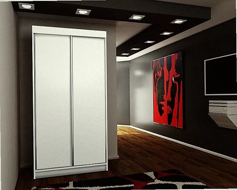 KIER FURNITURE 100/150/200/250 cm Schiebegarderobe, Schrank, Kleiderschränke