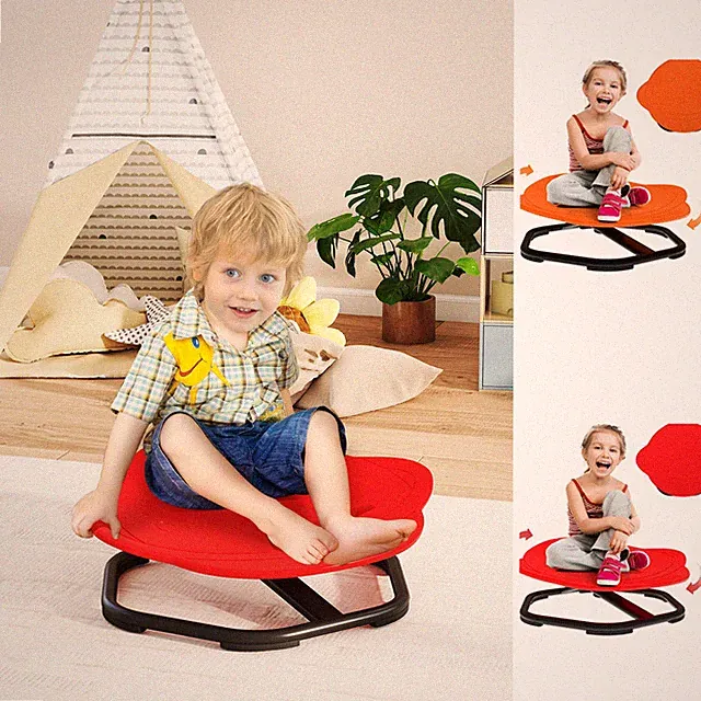 Kinderdrehstuhl, Sensorischer Drehstuhl in Planetenform, Balancespielzeug