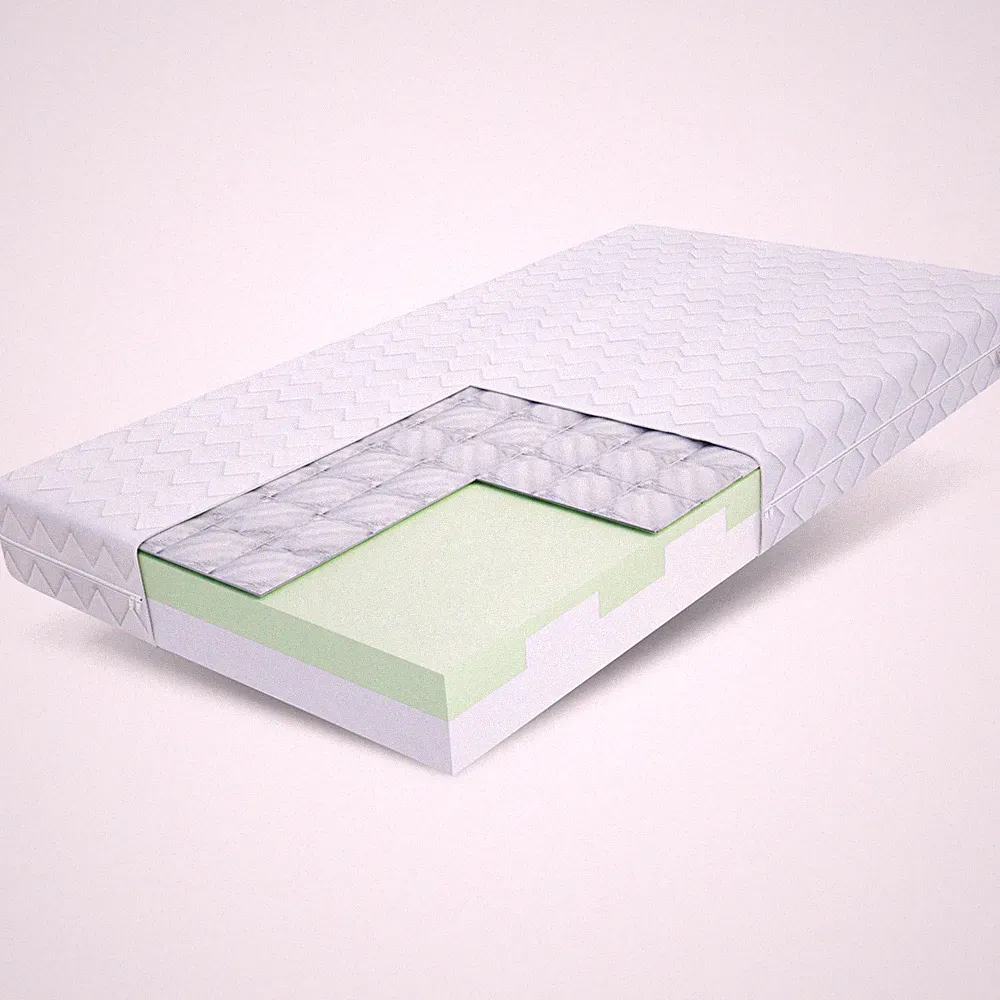 Kindermatratze 80x160-180 cm Bett H3 Matratze PAULO HR Buchweizen 16 cm