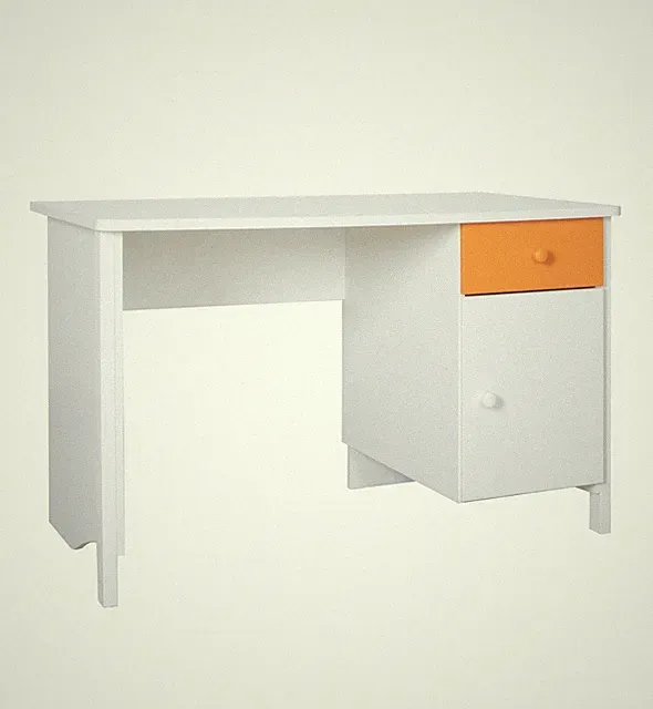 Kinderschreibtisch weiß Holz Kindertisch Schreibtisch Kinderzimmer 120x70 cm