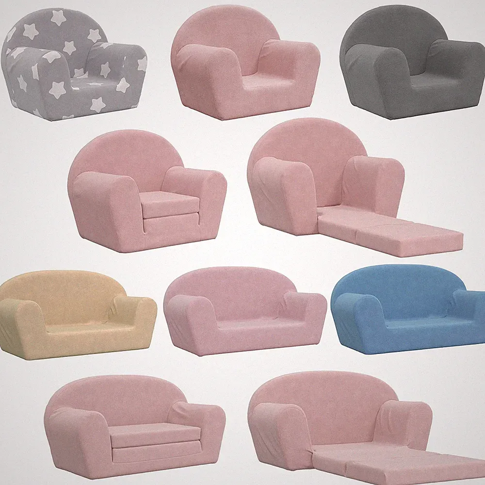 Kindersofa Kindersessel MINI Sofa Couch Stuhl Sessel Weich Minisofa Kindermöbel