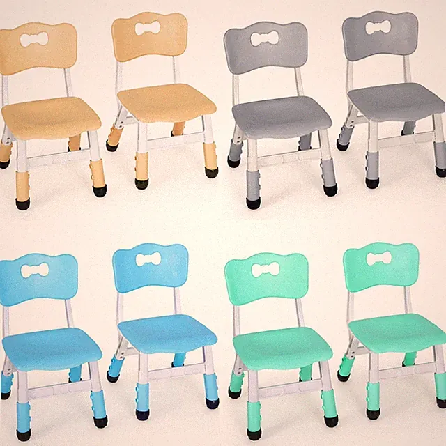 Kinderstuhl Stapelbare Schulstühle Höhenverstellbare Kleinkindstühle,bis zu100kg