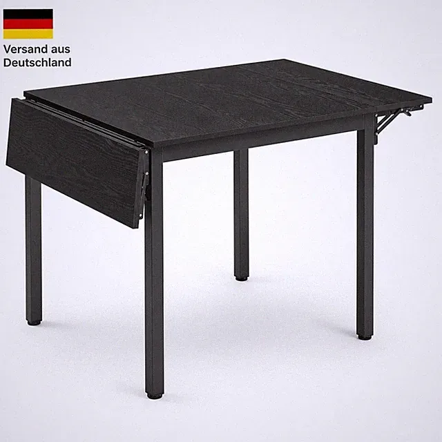 Klappbarer Esstisch Küchentisch Für 2-4 Personen Platzsparend Ausziehbar