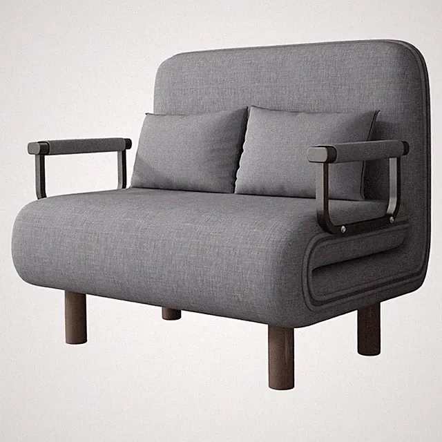 Klappbares Schlafsofa Stoff Verstellbar Liege Couch Schlafcouch Neu