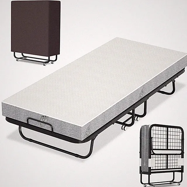 Klappbett Klappmatratze Classic Schlaf Tragbares Klappbar Gästebett 90x200cm