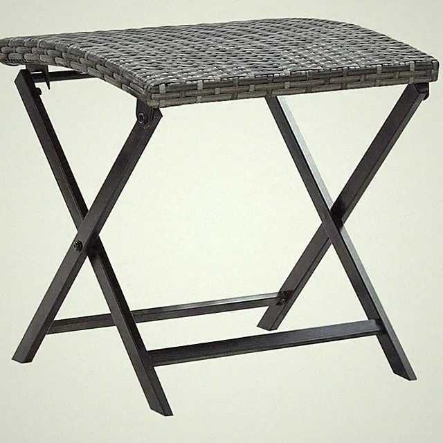 Klapphocker Poly Rattan Klappbar Hocker Gartenhocker Mehrere Auswahl vidaXL