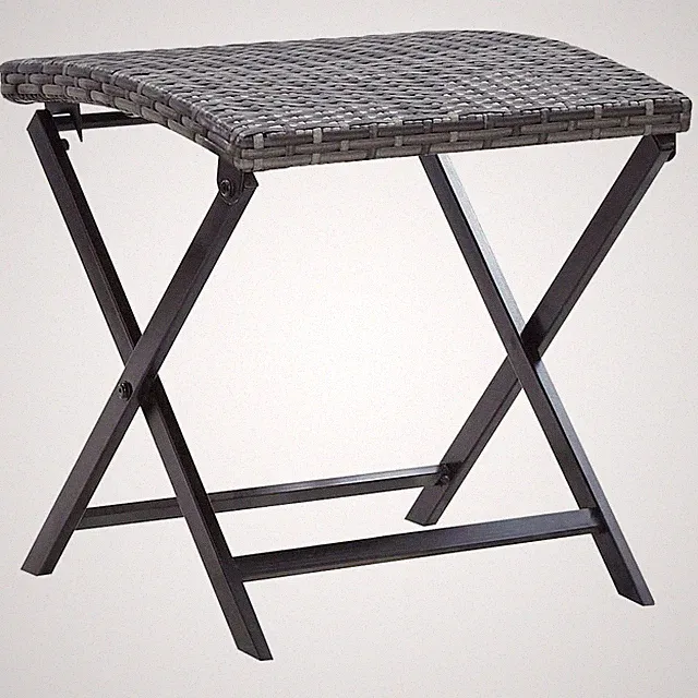 Klapphocker Poly Rattan Klappbar Hocker Gartenhocker Mehrere Auswahl vidaXL