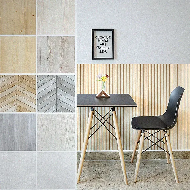 Klebefolie Möbel Holzoptik 7,45€m² Selbstklebende Folie Tür Kuche Schrank Tapete