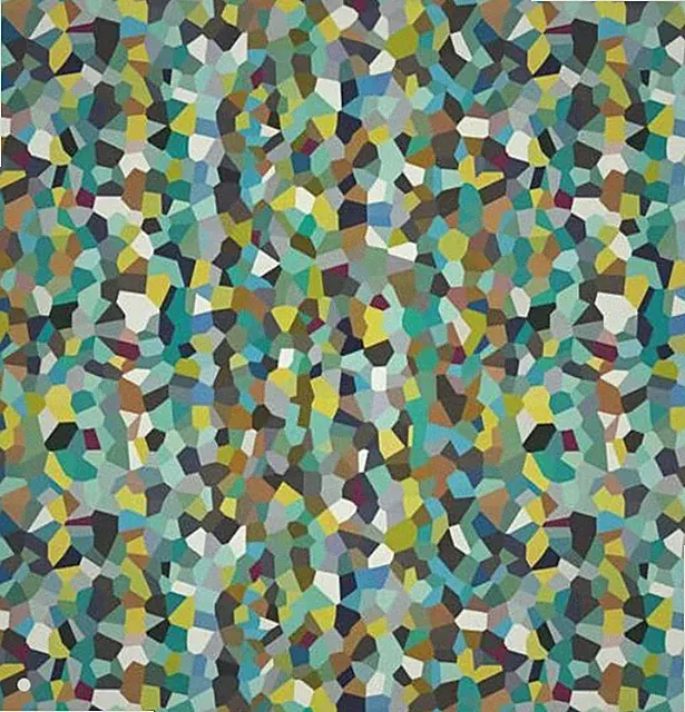 Klebefolie - Möbelfolie Signac bunt geometrisch Dekorfolie 45 cm x 200 cm Folie