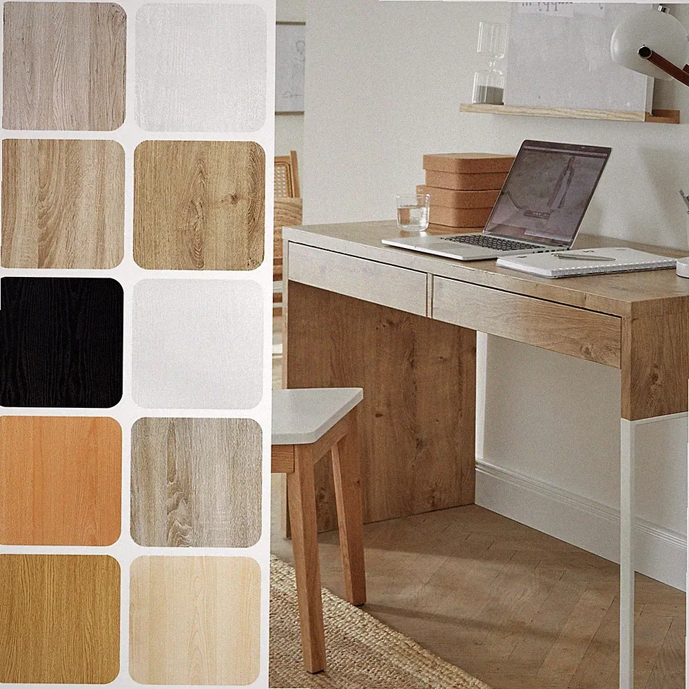 Klebefolie Selbstklebend Folie Tapete Möbel Kuche 21€m² Holzoptik Kleiderschrank