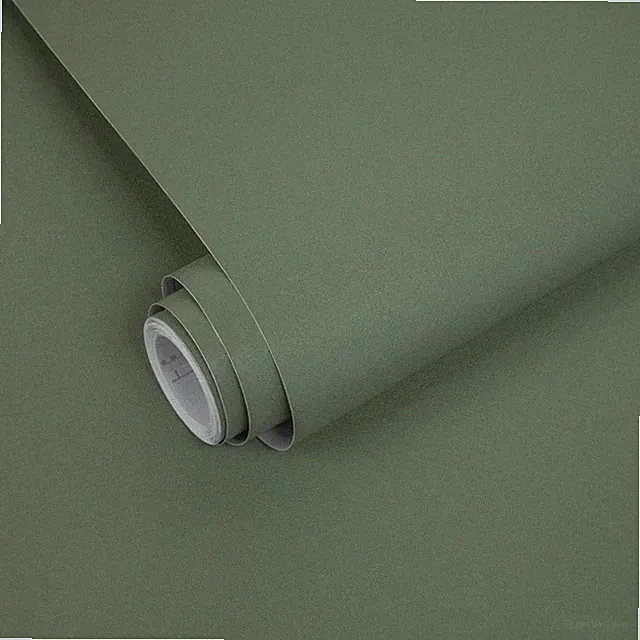 Klebefolie, Selbstklebend, Matt, Dunkelgrün, 60x500cm, , Möbelfolie, Küchensc...