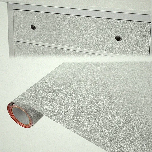 Klebefolie Selbstklebend Tapete Glitter Glitzer Brokat Rosa Silber Anthrazit DIY
