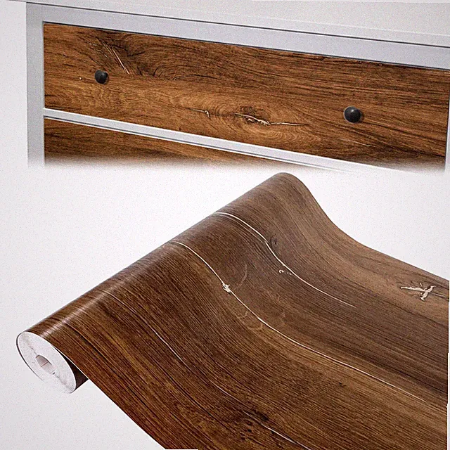 Klebefolie Tapete 7,45€/m² Möbel Tür Küche Selbstklebende Folie Holz Beton Optik