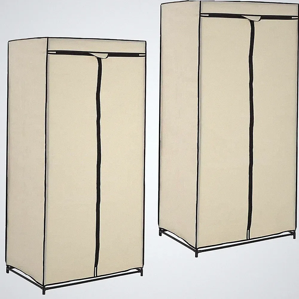 Kleiderschrank 75x50x160 cm Faltschrank Stoffschrank mehrere Auswahl vidaXL