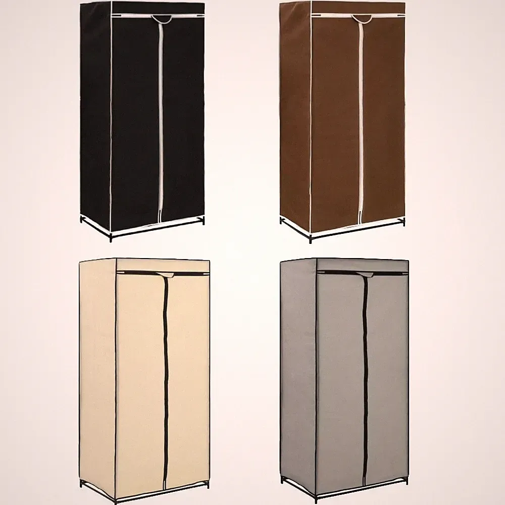 Kleiderschrank 75x50x160 cm Faltschrank Stoffschrank mehrere Auswahl vidaXL