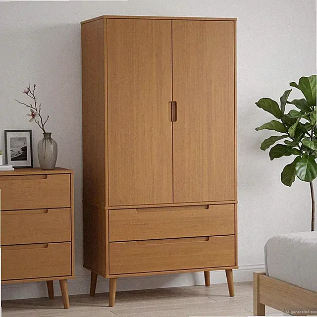 Kleiderschrank 90x55x175cm Massivholz Kiefer Schrank mehrere Auswahl vidaXL