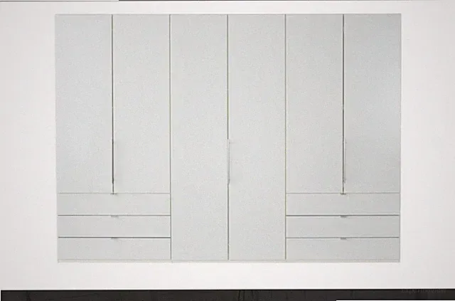 Kleiderschrank Alpina weiß