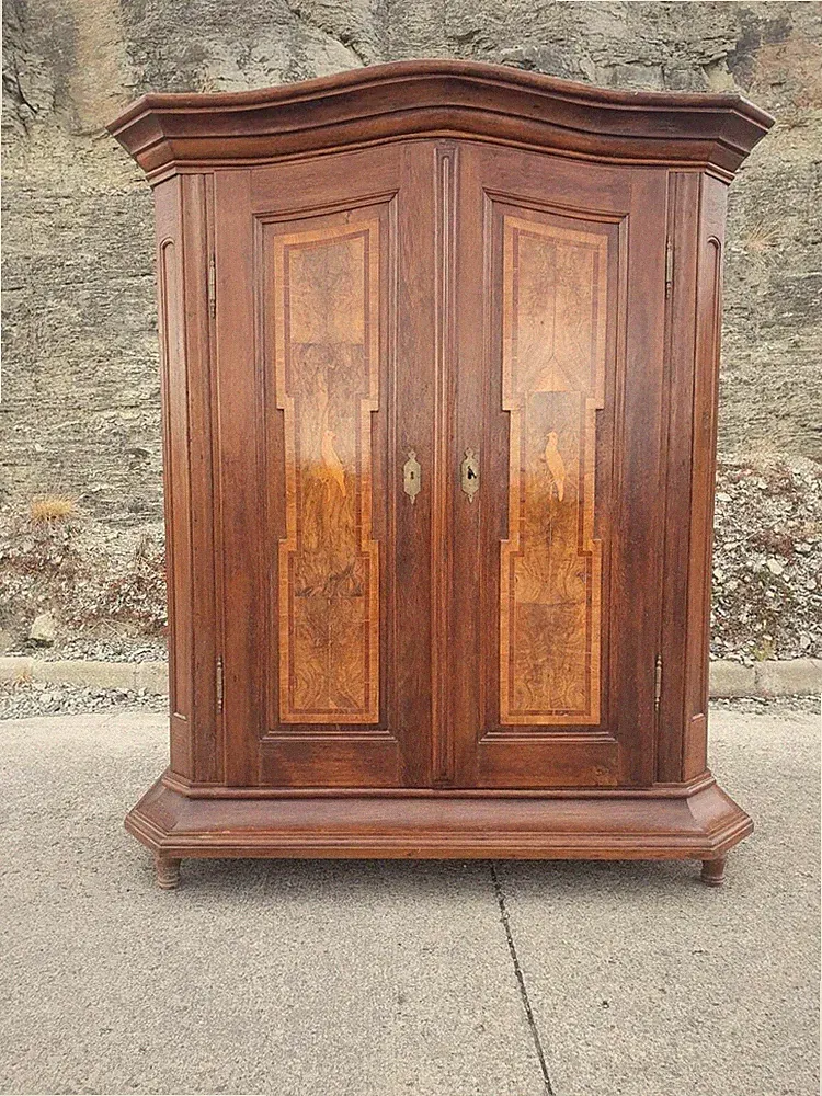 Kleiderschrank Barockmöbel Hochzeitsschrank Schrank Antiquitäten Antikmöbel