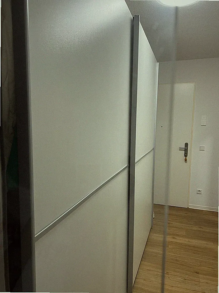 Kleiderschrank Drehtürenschrank Begehbar 2-türig Weiß