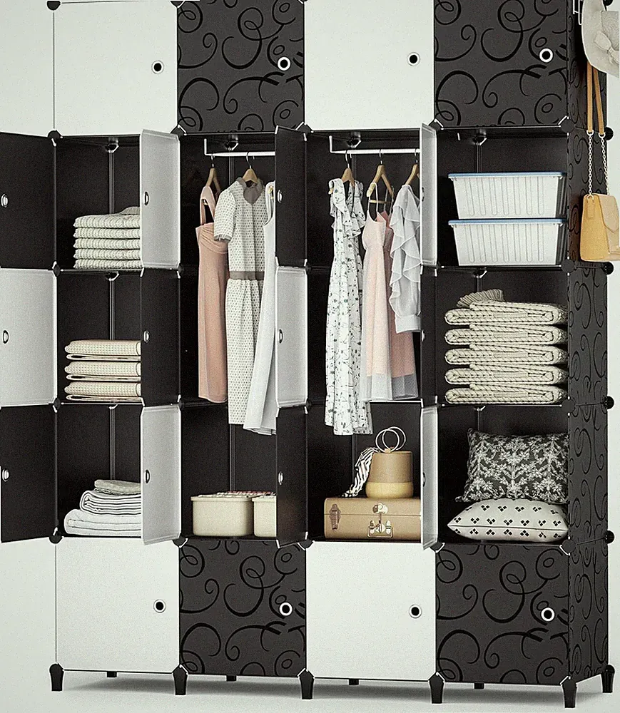 Kleiderschrank für Ankleidezimmer Schlafzimmer Garderobe Kinderzimmer Möbel