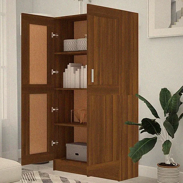 Kleiderschrank Holzwerkstoff Garderobenschrank Bücherschrank Badezimmerschrank