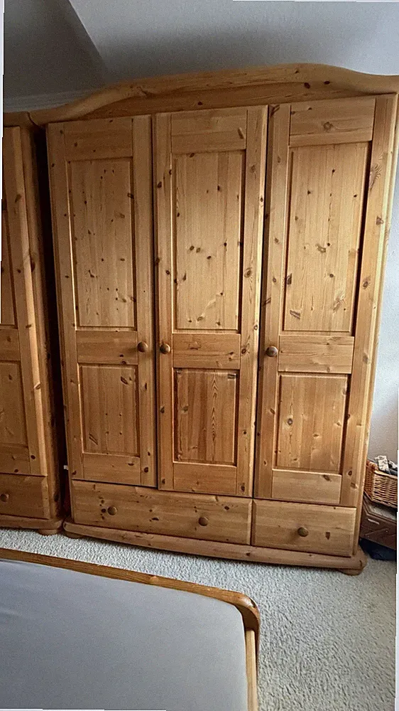 Kleiderschrank Massiv Holz Kiefer