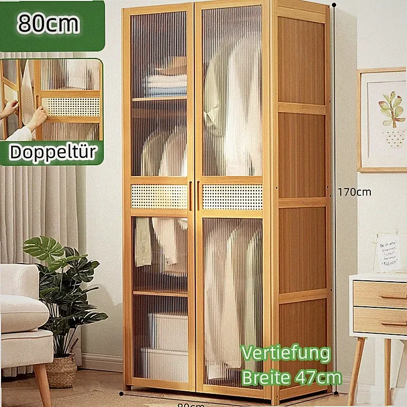 Transparent Kleiderschrank