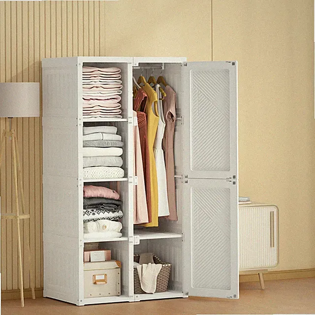 Kleiderschrank Schrank Garderobenschrank Flurschrank mit Tür Mehrzweckschrank