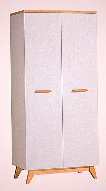 Kleiderschrank Stauraumschrank 85x52x185cm Nash Eiche Andersen Kiefer 84287213