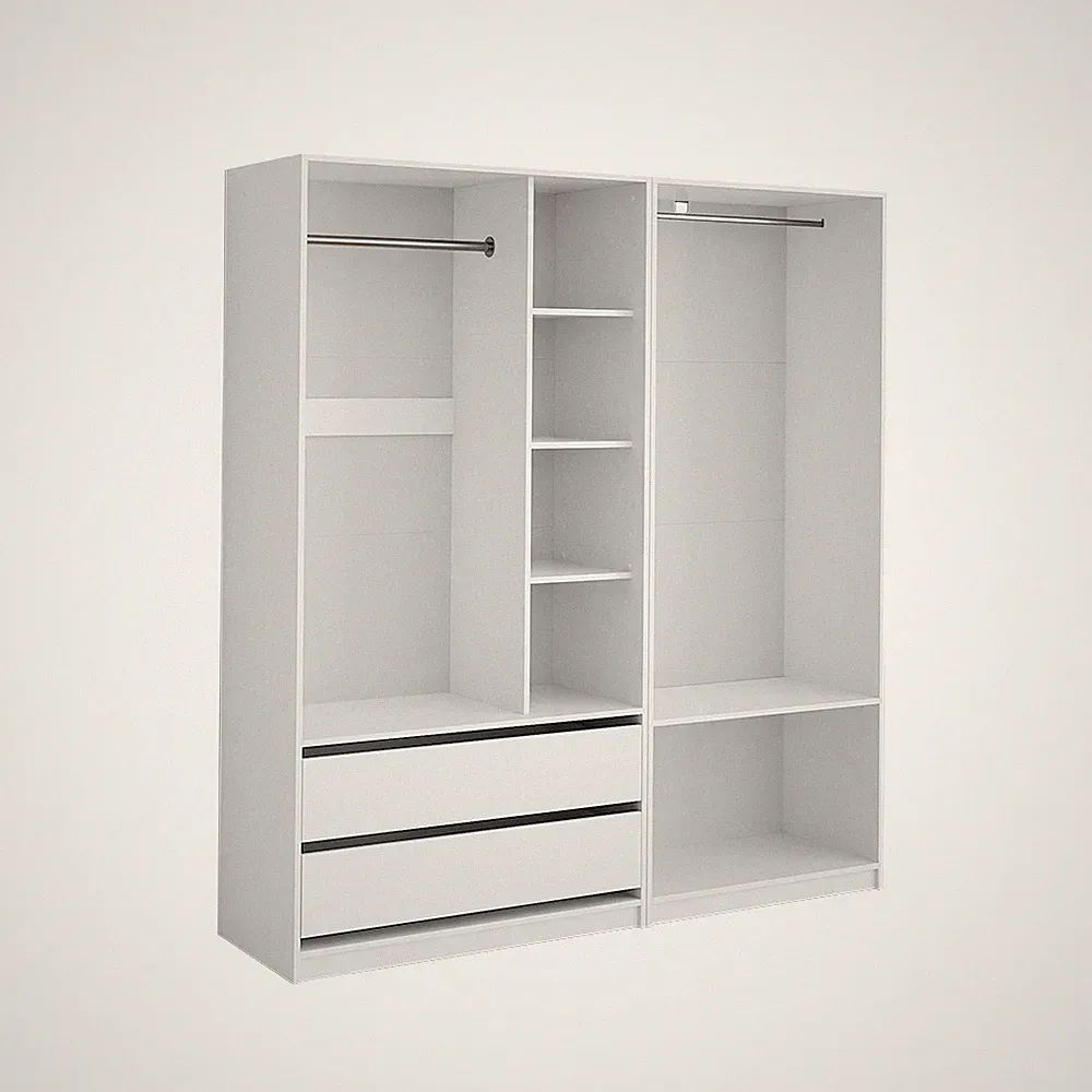 Kleiderschrank Vicco Elmo 180 x 200 cm 2er Set