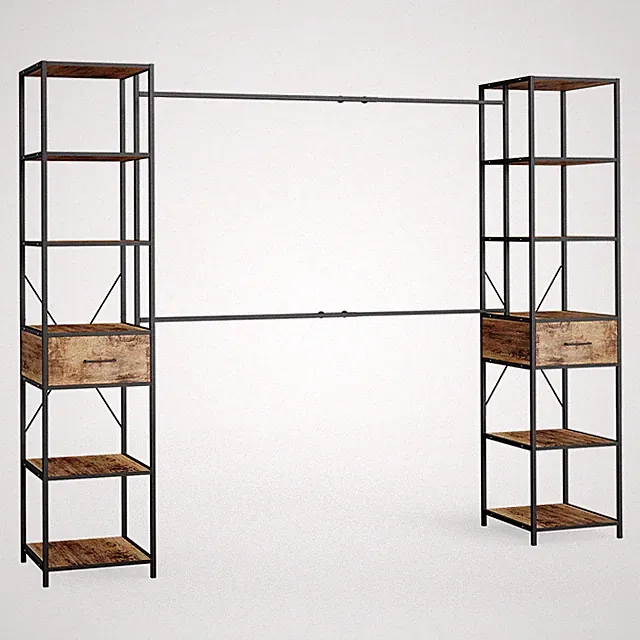 Kleiderschrank Vicco Fyrk 180 x 187 cm